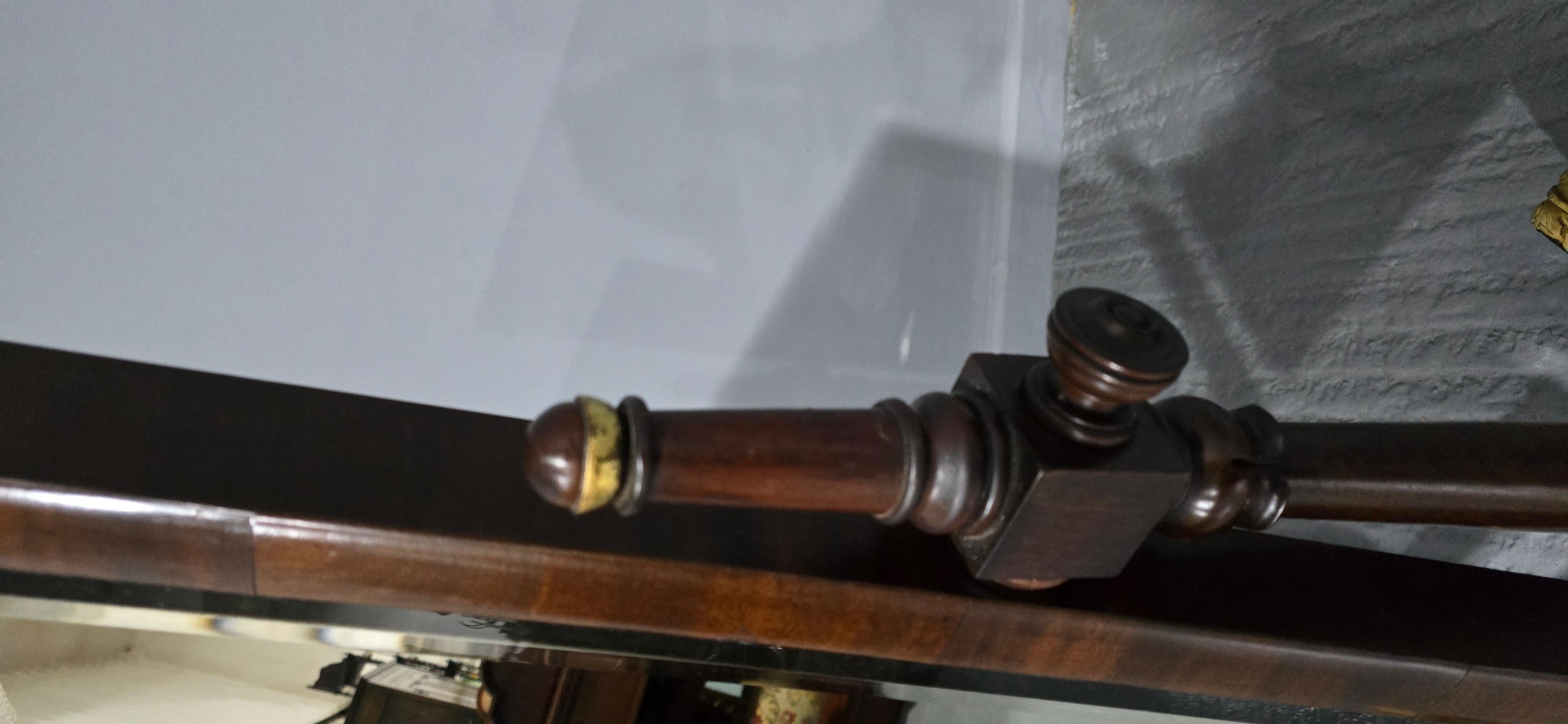 Regency Mahogany Cheval Mirror For Sale 2