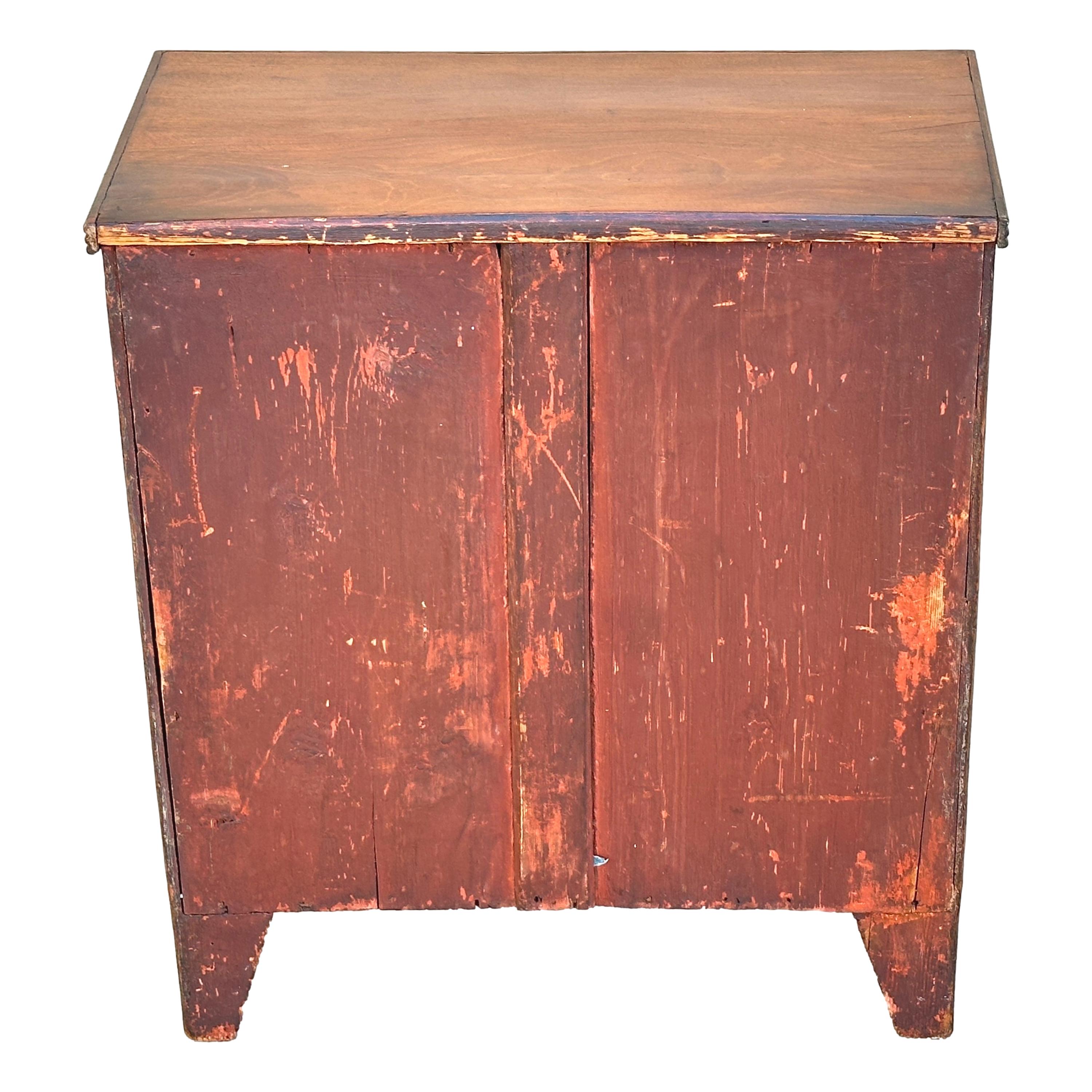 Regency Mahogany Childs Chest of Drawers For Sale 1