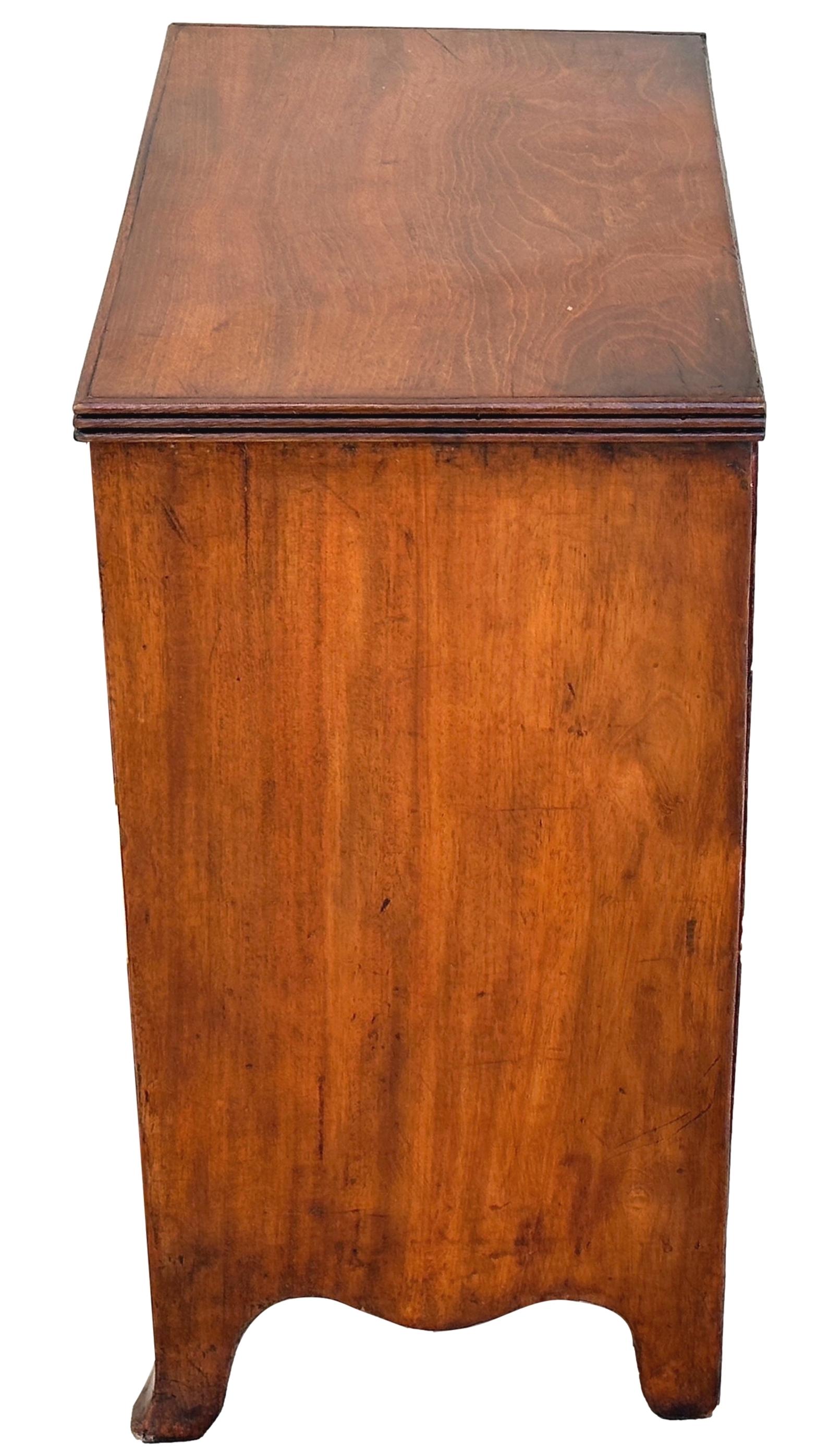 Regency Mahogany Childs Chest of Drawers For Sale 2