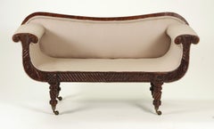 Regency Mahogany Child's Sofa, c. 1820
