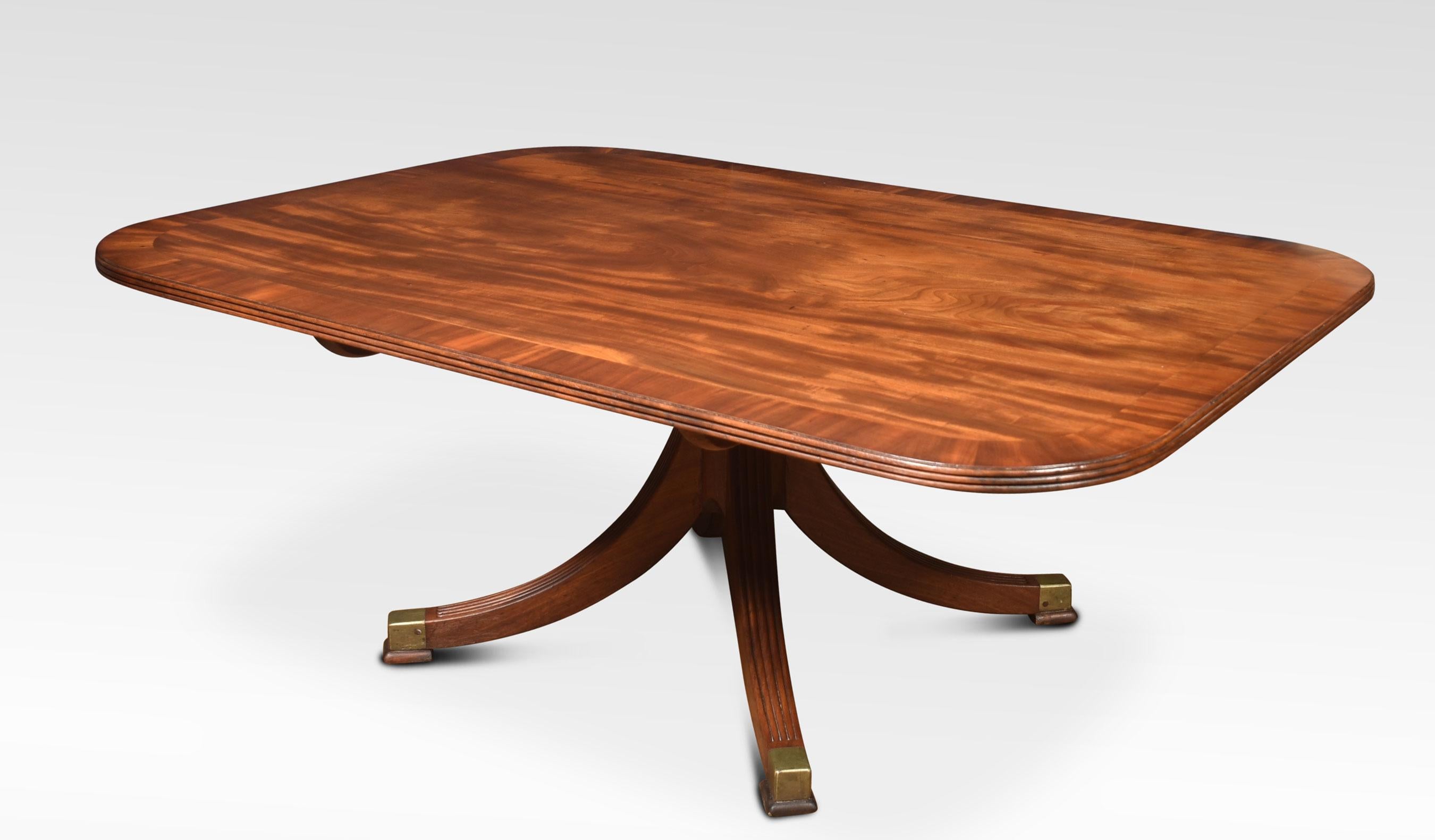 British Regency Mahogany Coffee Table