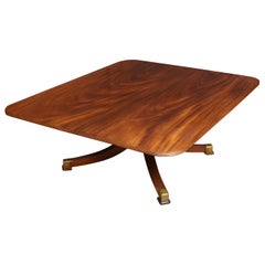 Antique Regency Mahogany Coffee Table