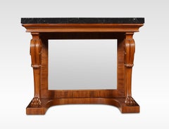 Regency Mahogany Console Table