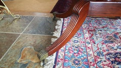 Regency Mahogany Crossbanded Tilt Top Pedestal Breakfast Table