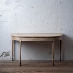 Regency Mahogany Demi-Lune Console Table, c.1815