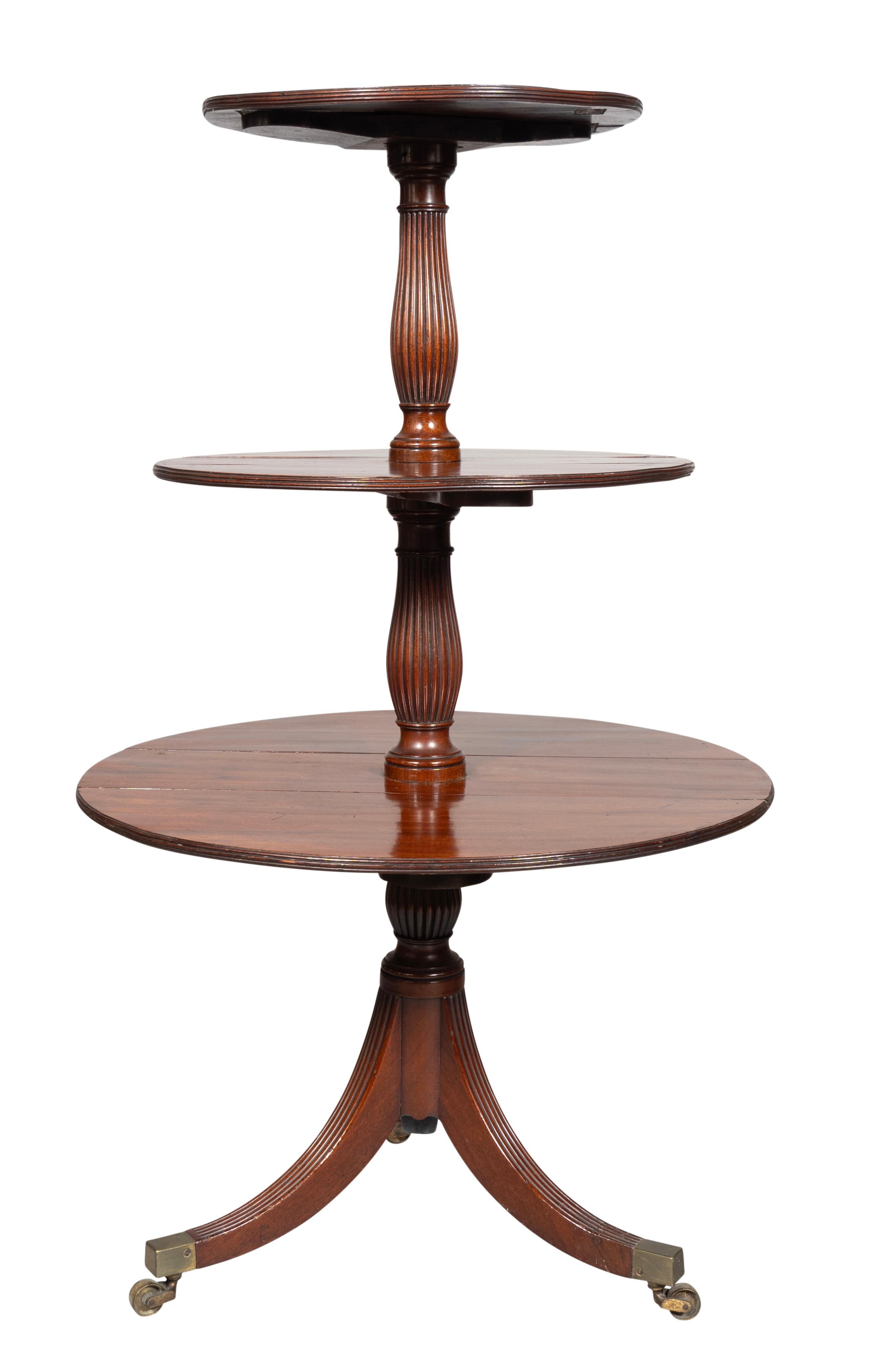 Regency Mahogany Dessert Stand en vente 1