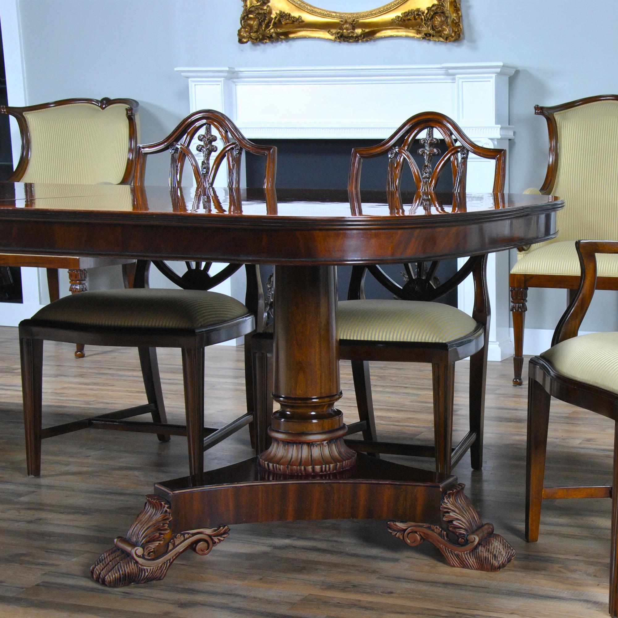 Regency Mahogany Dining Table  For Sale 2