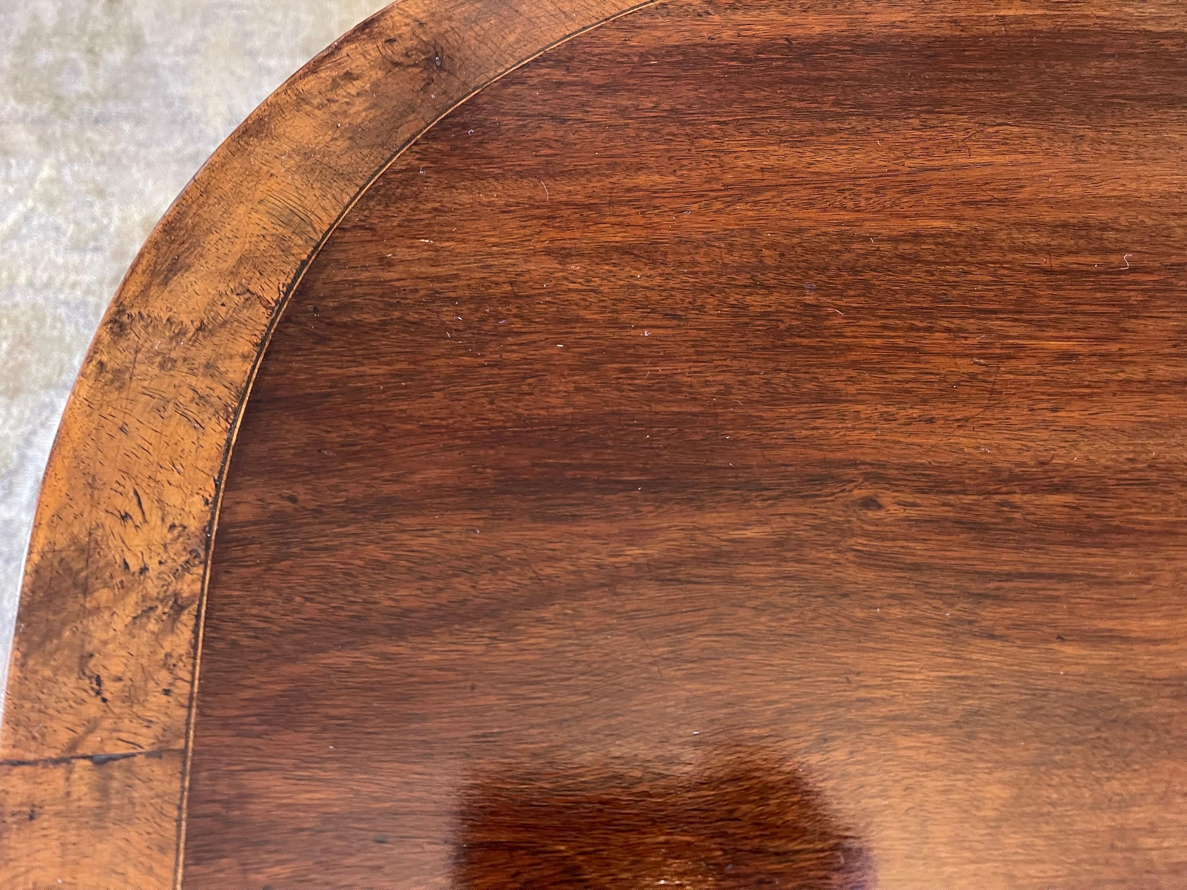 19th Century Regency mahogany double pedestal dining table 