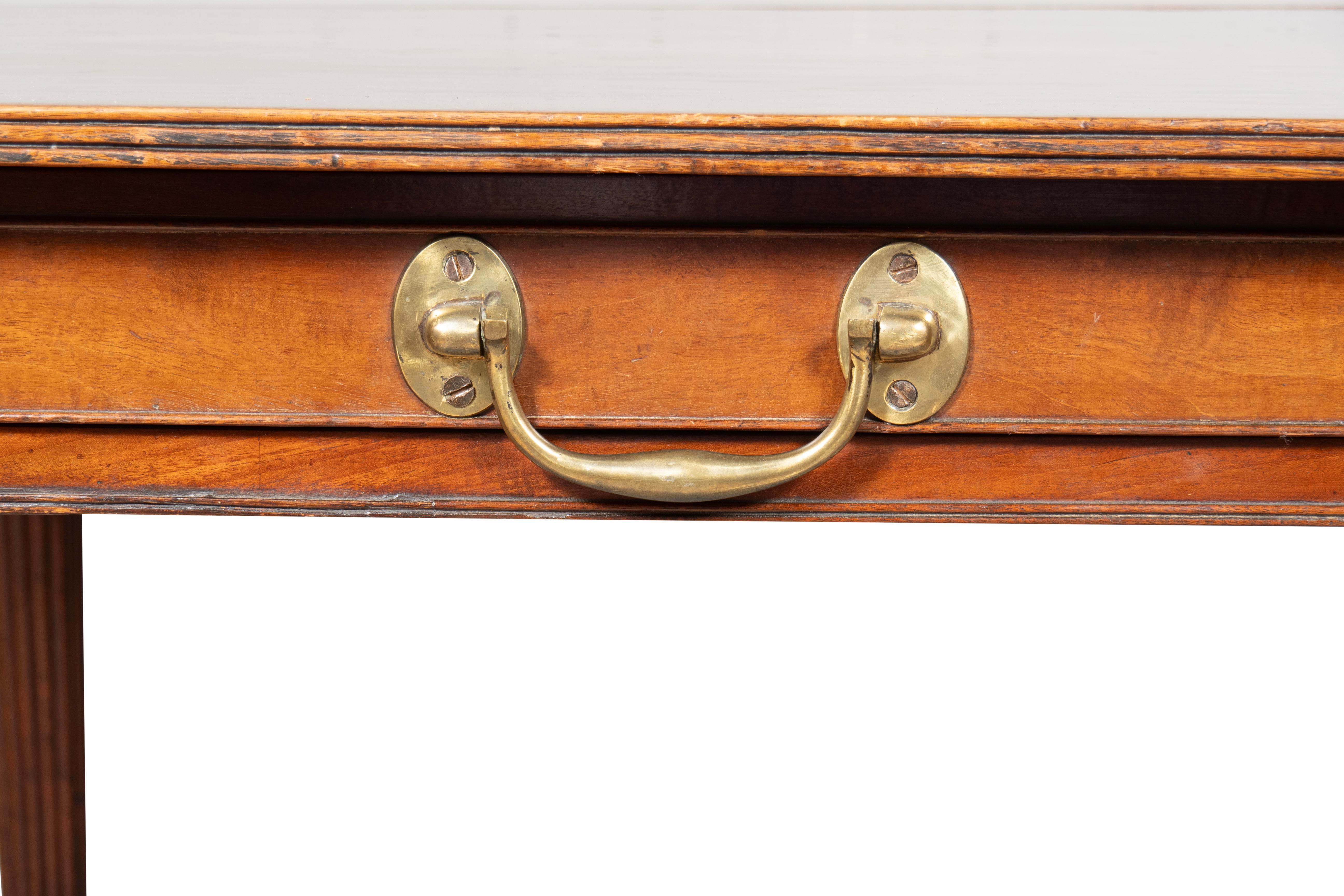 Regency Mahogany Draw Leaf Dining Table 9