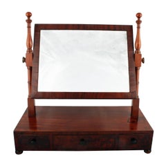 Regency Mahogany Dressing Mirror