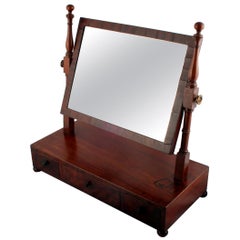Regency Mahogany Dressing Mirror