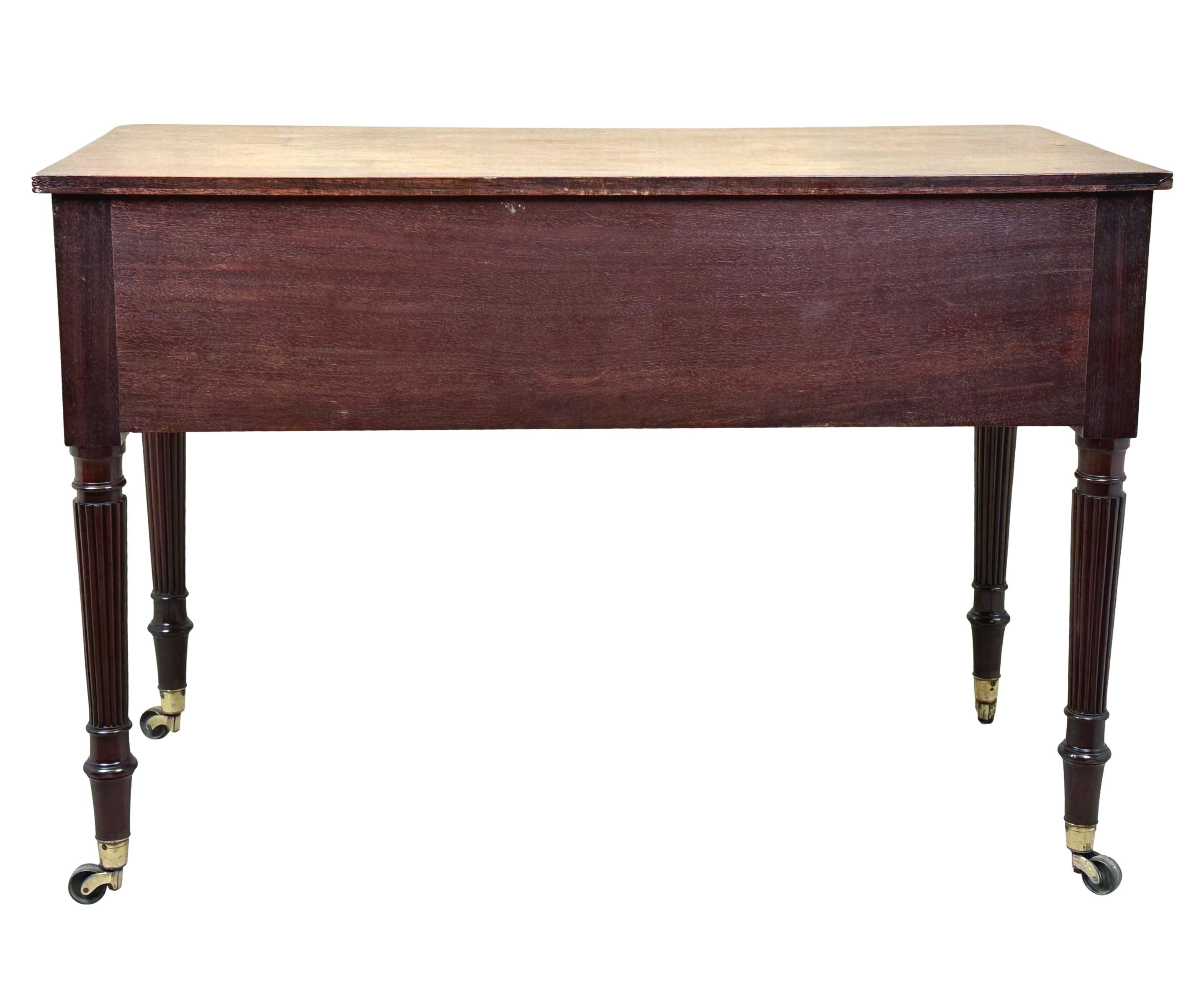 Regency Mahogany Dressing Table 5