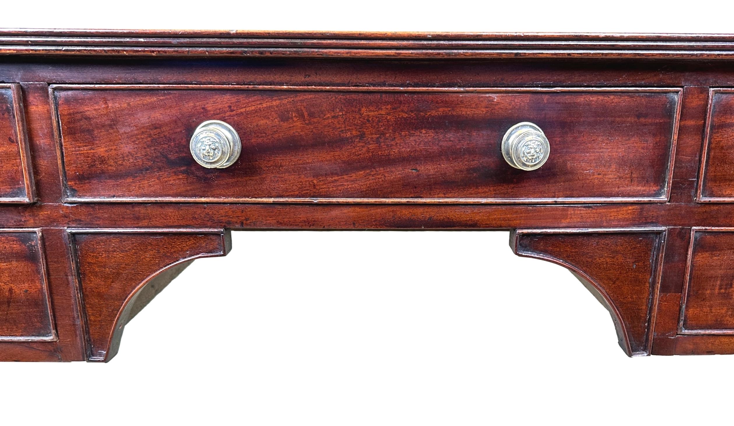 19th Century Regency Mahogany Dressing Table