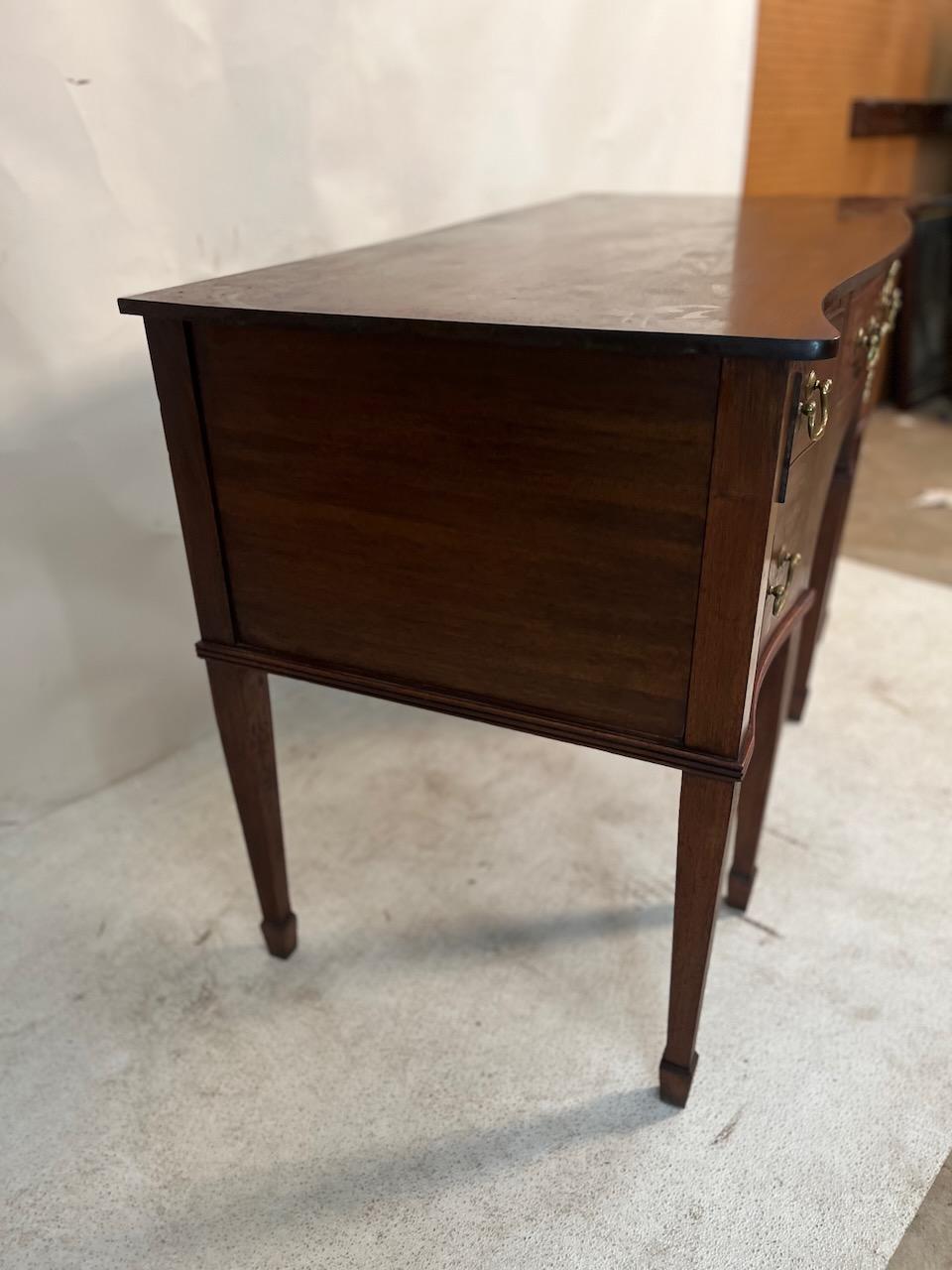Coiffeuse Regency en acajou en vente 3