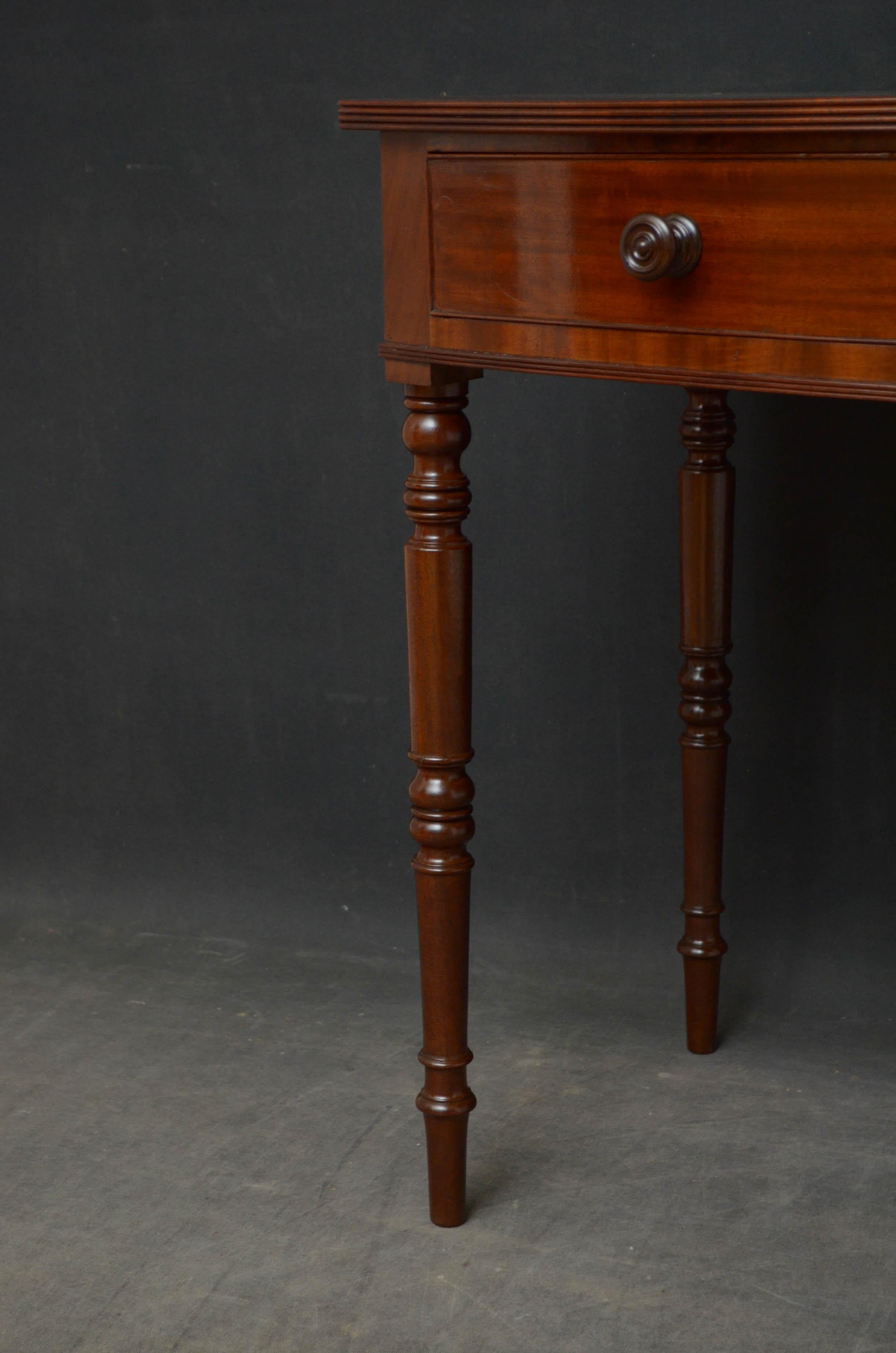 Regency Mahogany Dressing Table / Side Table 2