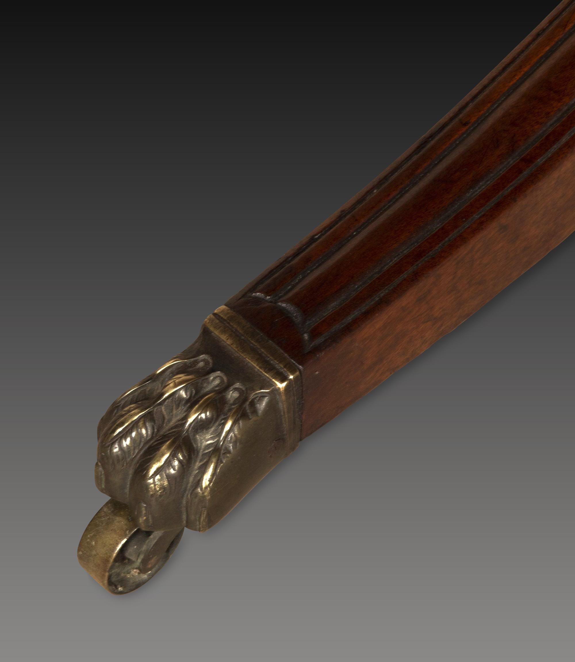 Regency Mahogany Drum Table en vente 7