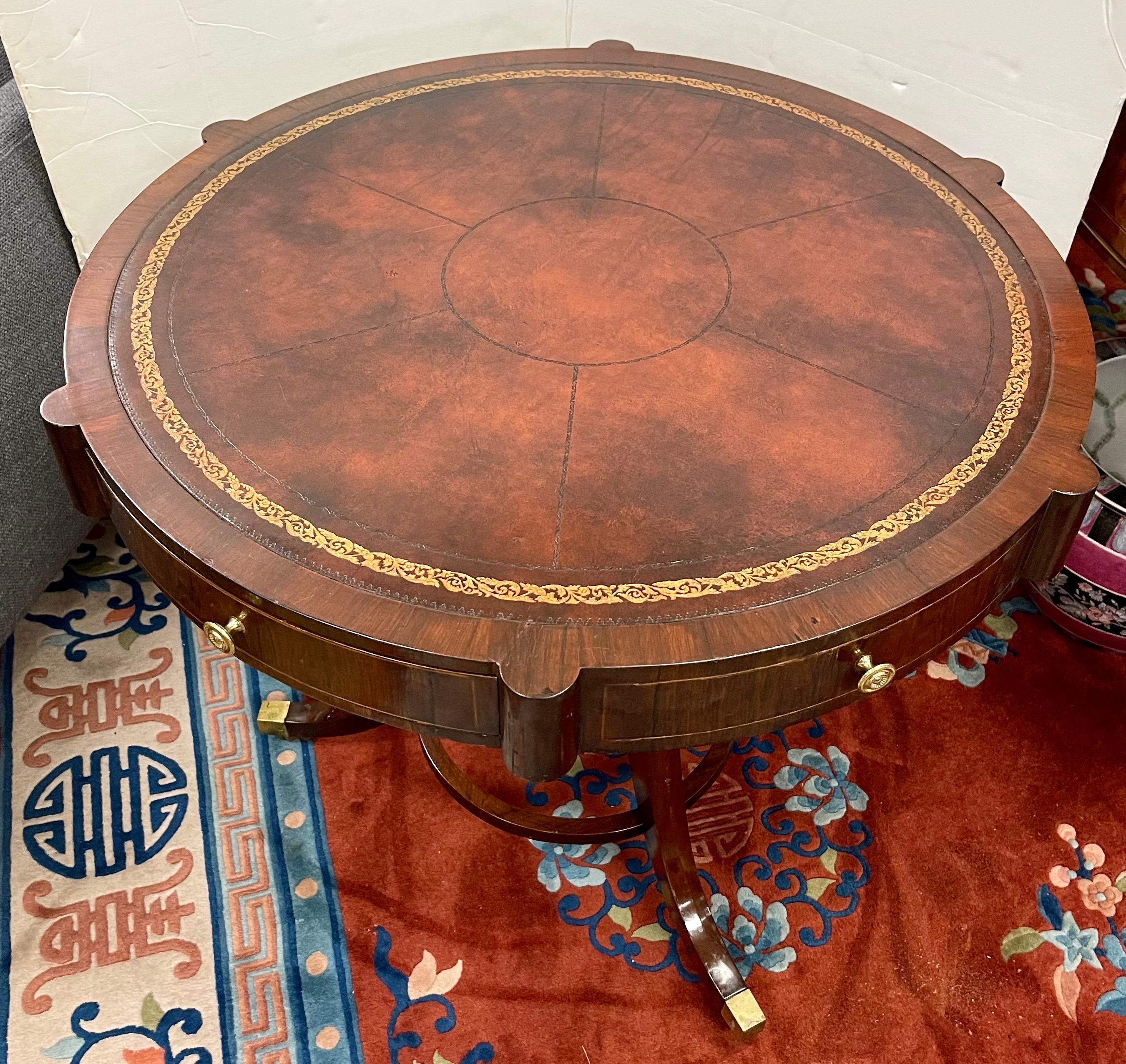 antique drum table value