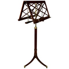 Regency Mahogany Duet Music Stand by Erard