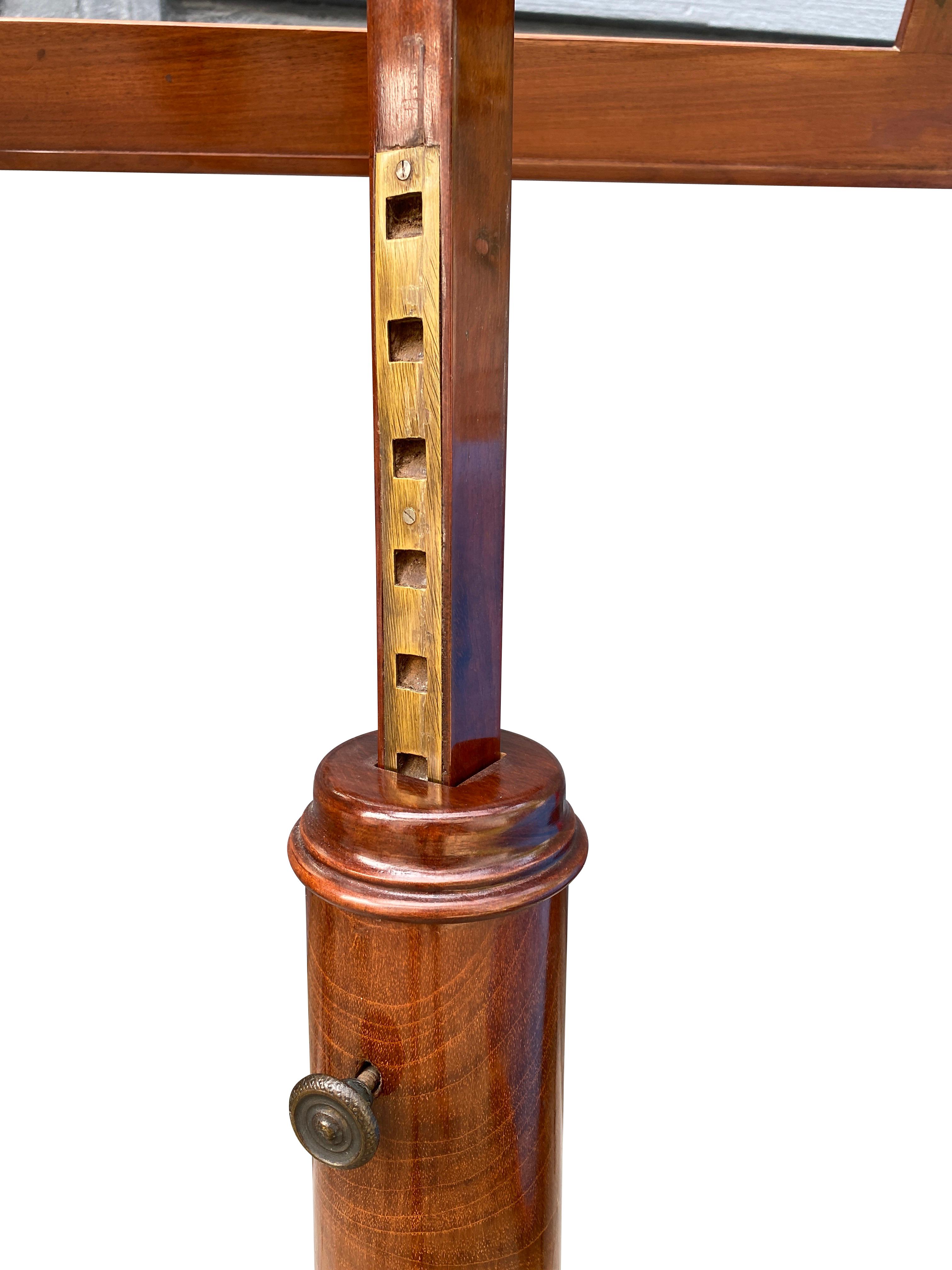 Regency Mahogany Duet Stand For Sale 5