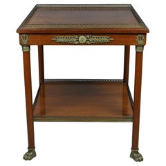 Used Regency Mahogany Empire Centre Table c. 1830