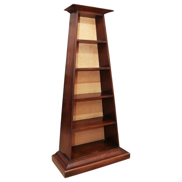 Regency Mahogany Etagere Display Shelf