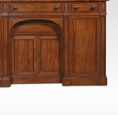 Regency mahogany four door Sideboard