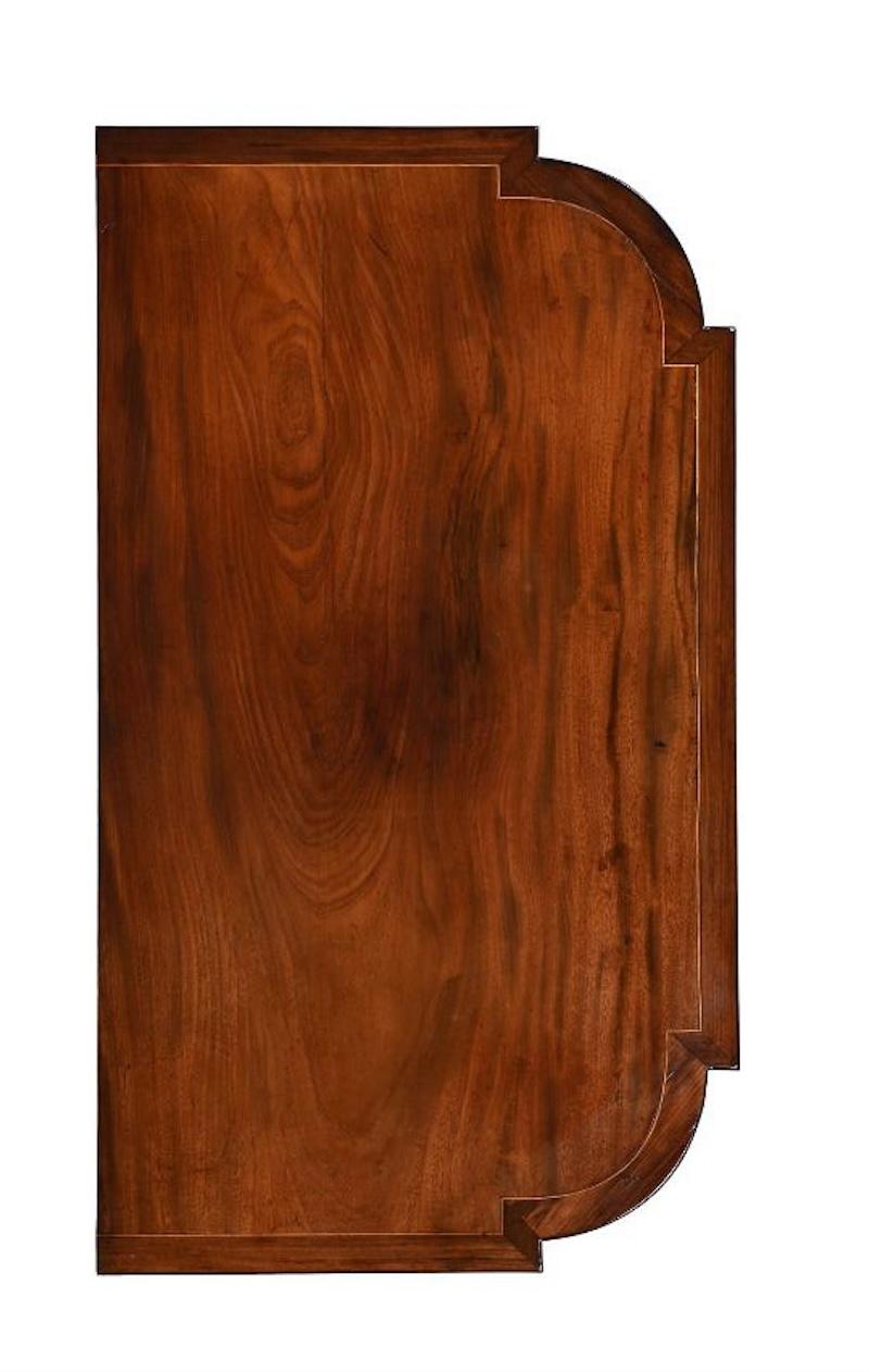 English Regency Mahogany Hall Console Table For Sale