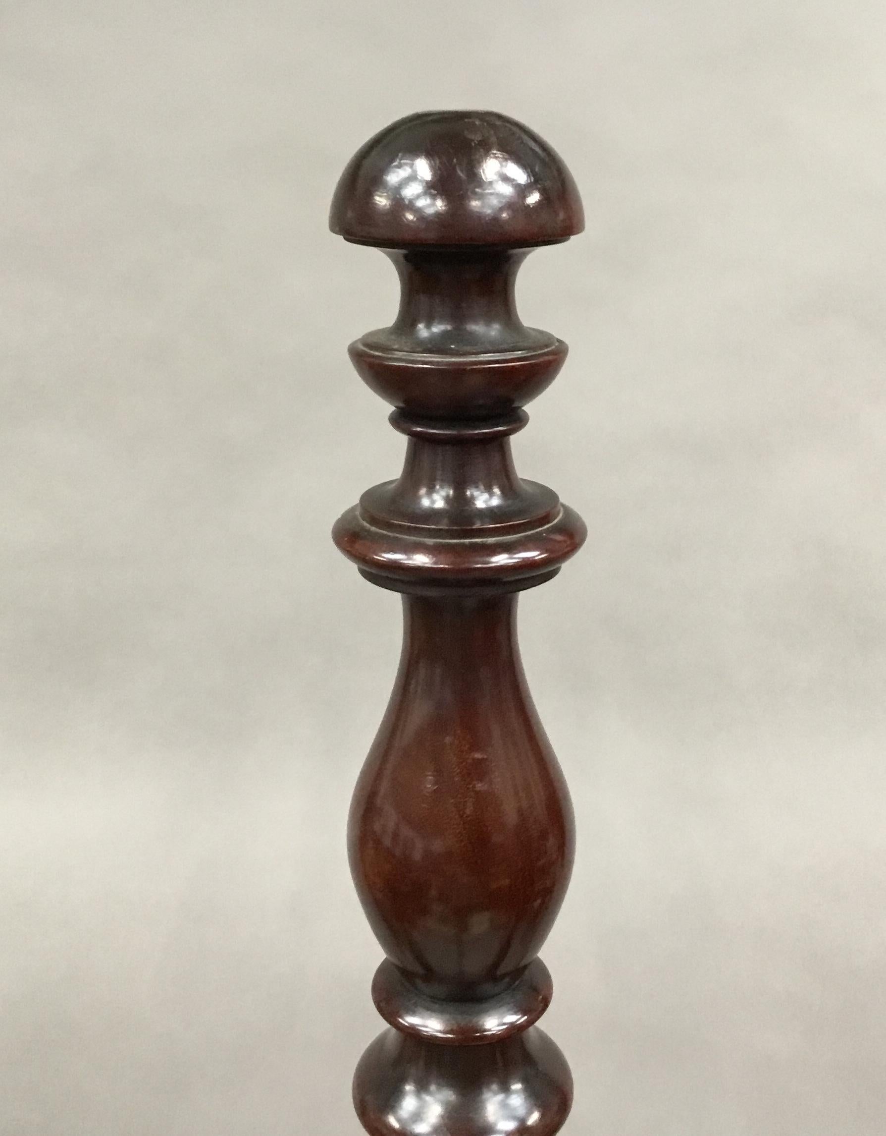 Regency Mahogany Hat and Coat Hall Stand 11