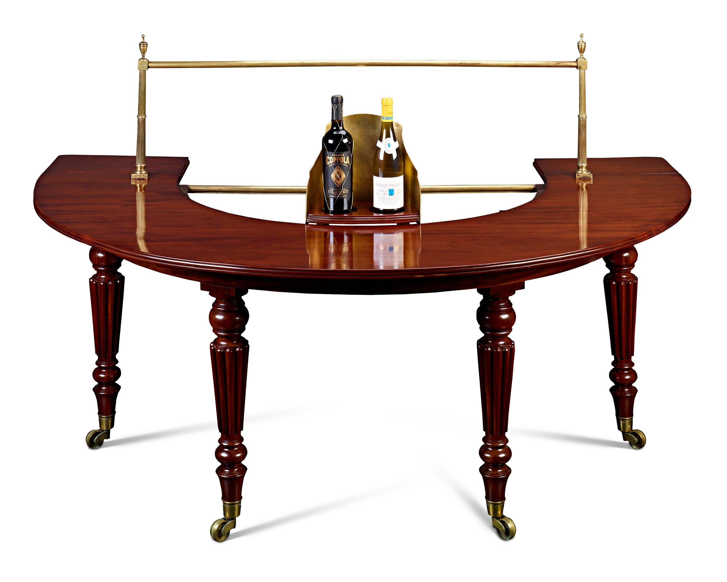 Regency-Mahagoni- Jagd-Tisch (19. Jahrhundert) im Angebot