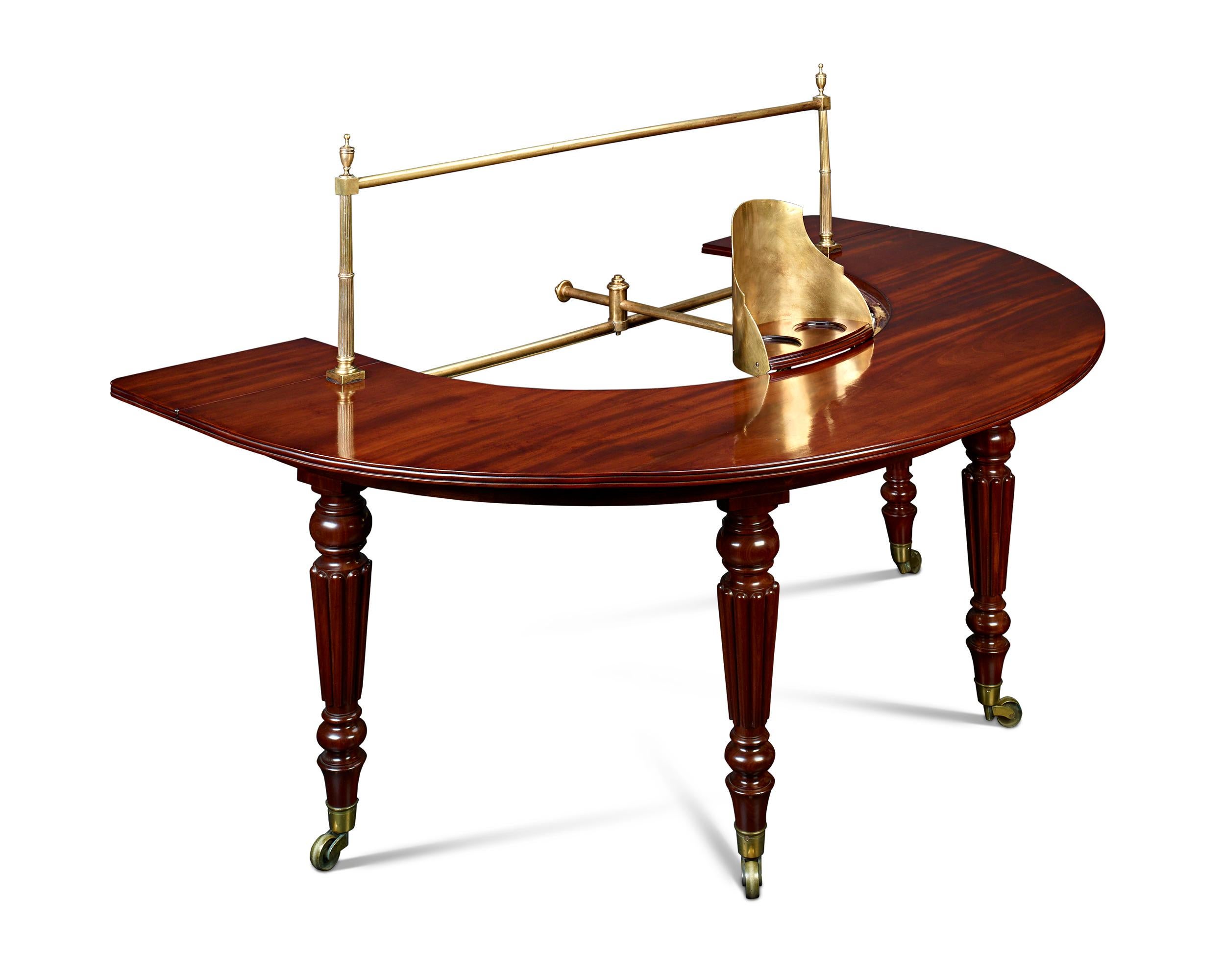 Regency Mahogany Hunt Table For Sale 1