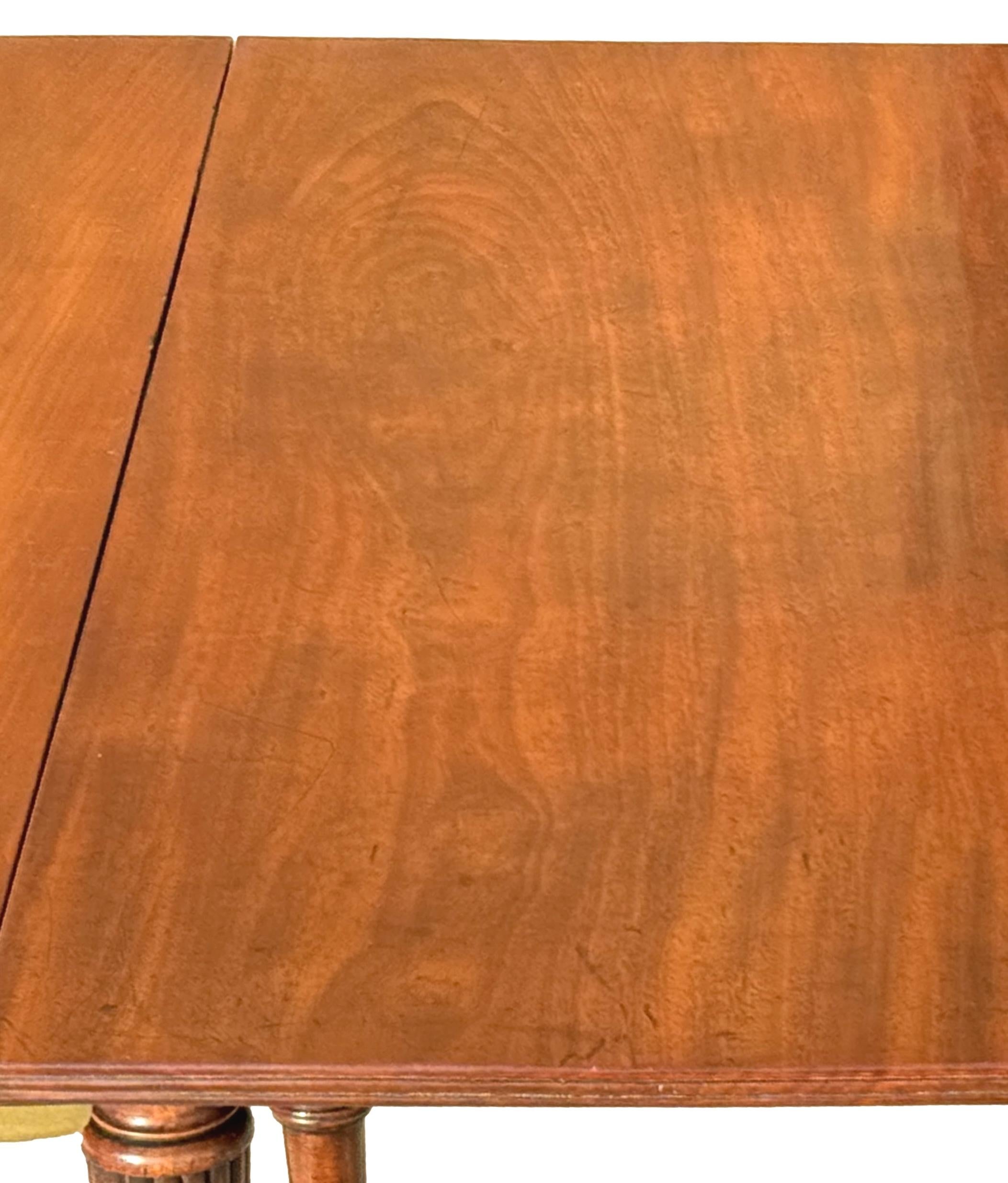 Regency Mahogany Imperial Action Extending Dining Table 3