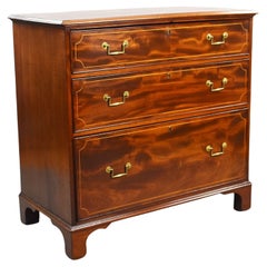 Regency Mahogany Inlaid Chest of Drawers