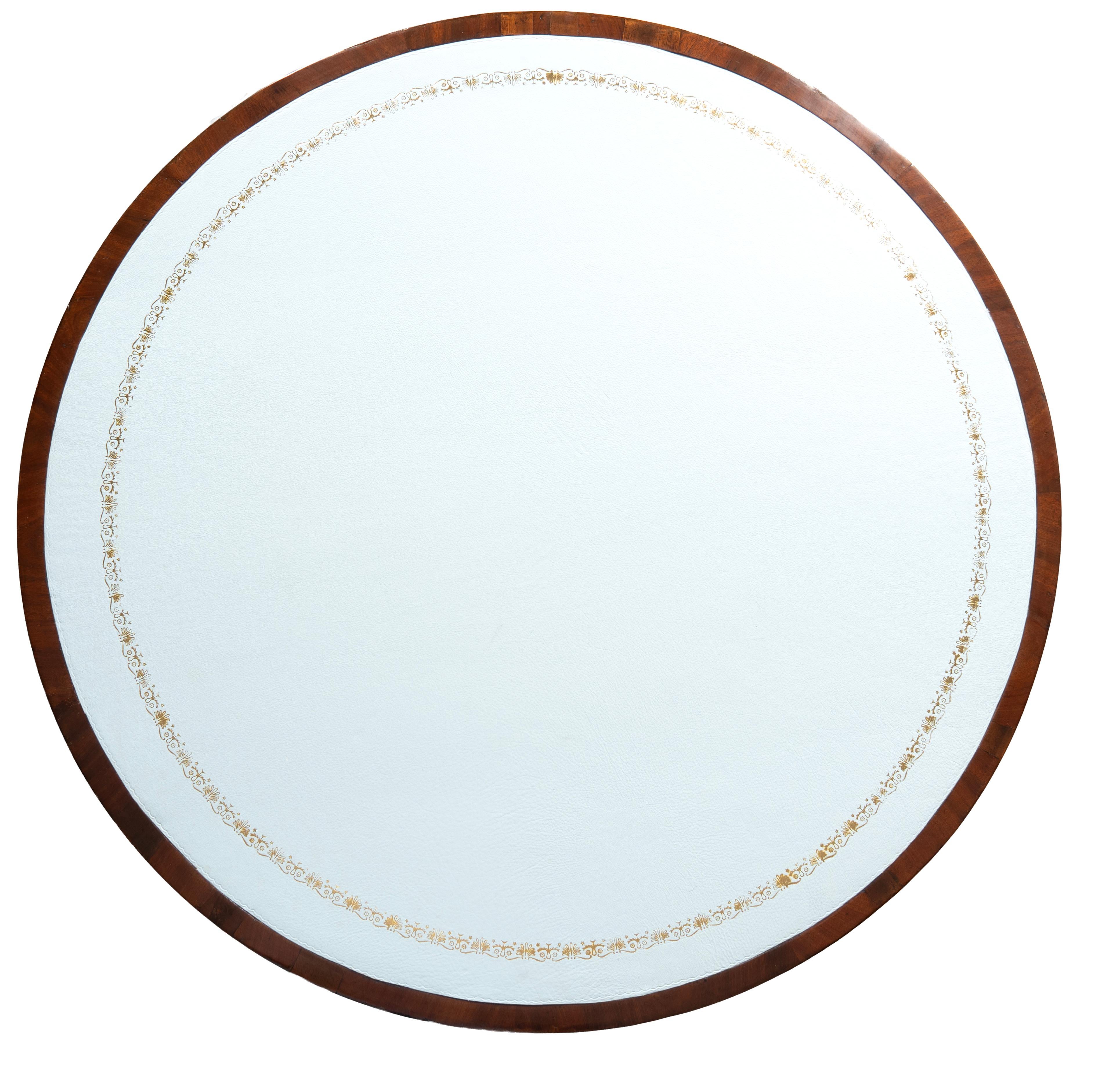 XIXe siècle Table de bibliothèque Regency en acajou en vente