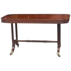 Antique Regency Mahogany Library Table by Gillows