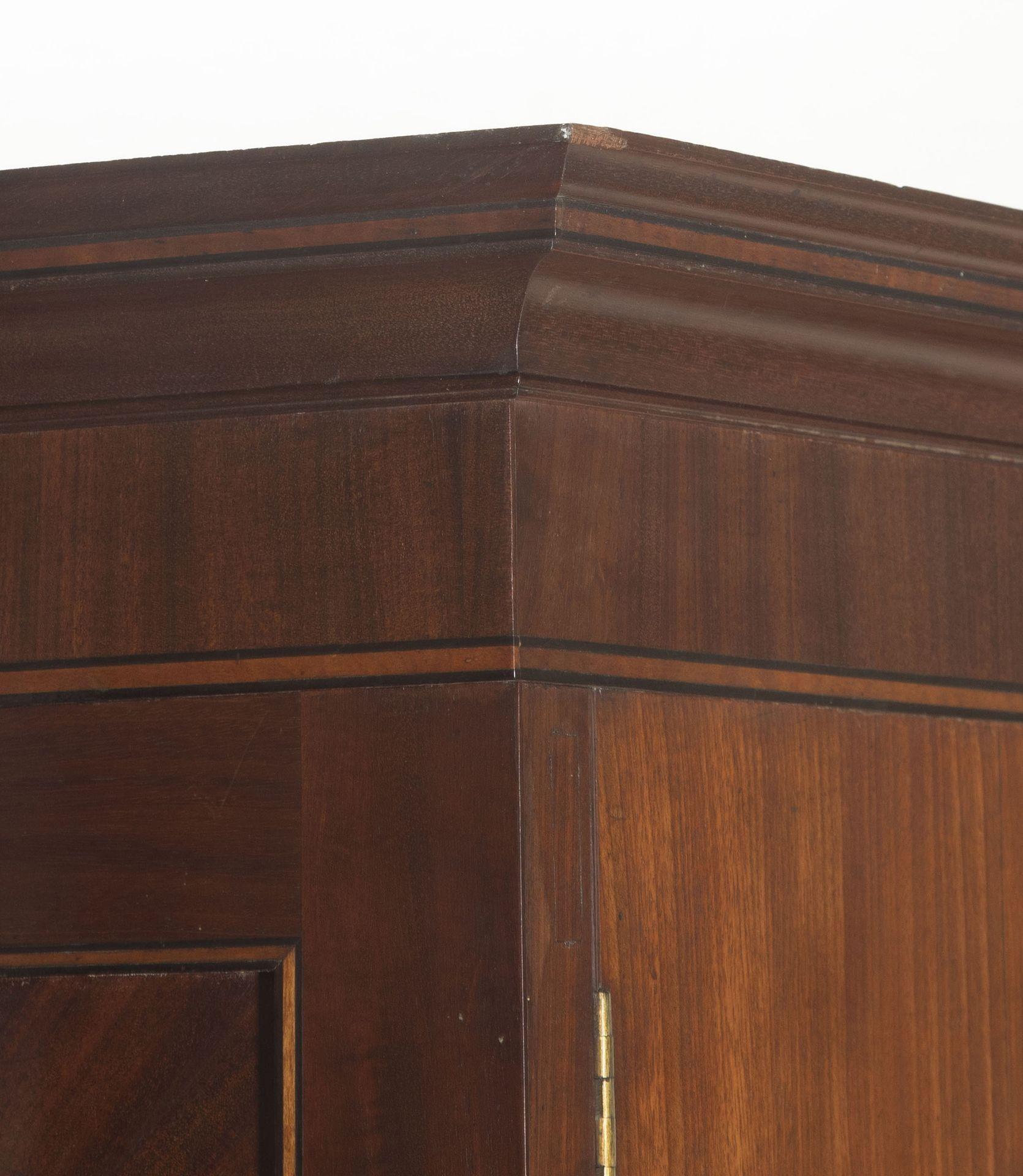 Regency Mahogany Linen Press For Sale 4