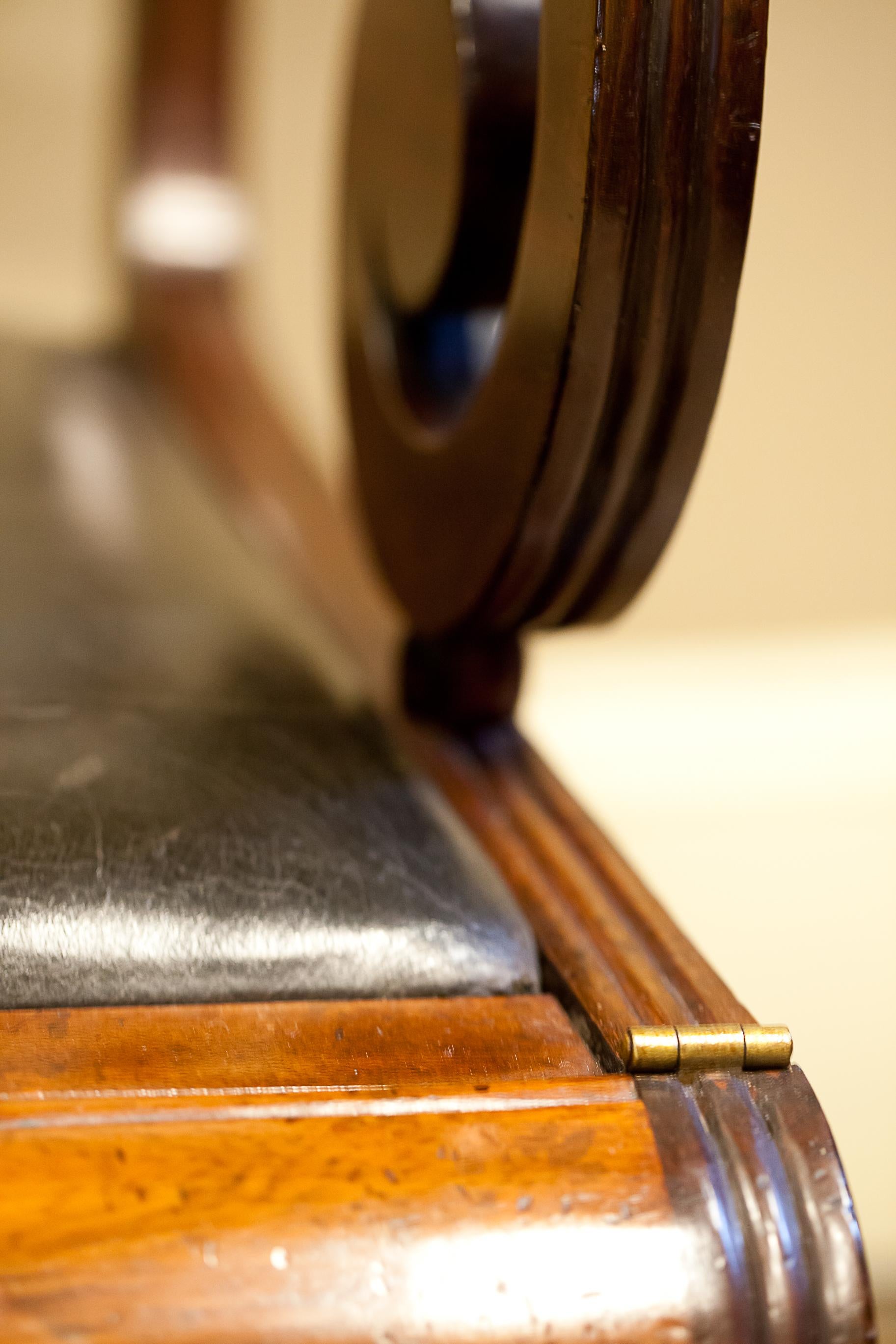 Regency Mahogany Metamorphic Chair, England, circa 1810 14
