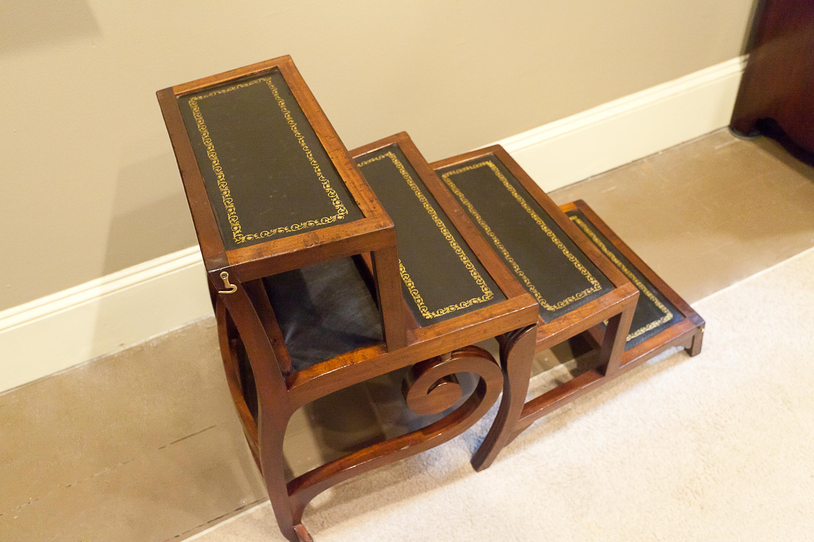 19th Century Regency Mahogany Metamorphic Chair, England, circa 1810