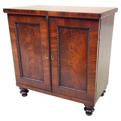 Used Regency Mahogany Miniature Table Cabinet