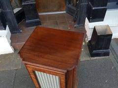Regency Mahogany Music Cabinet