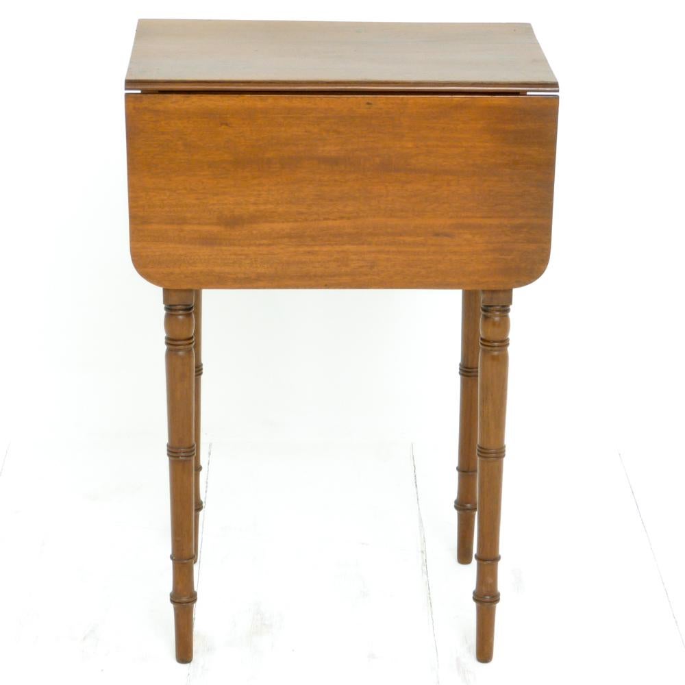 Regency Mahogany Occasional Table For Sale 6