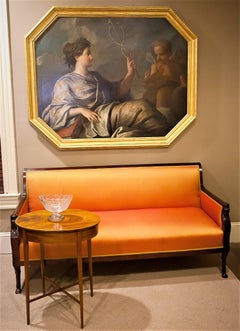 Regency Mahogany Oval Side Table or Stand, circa 1795, England