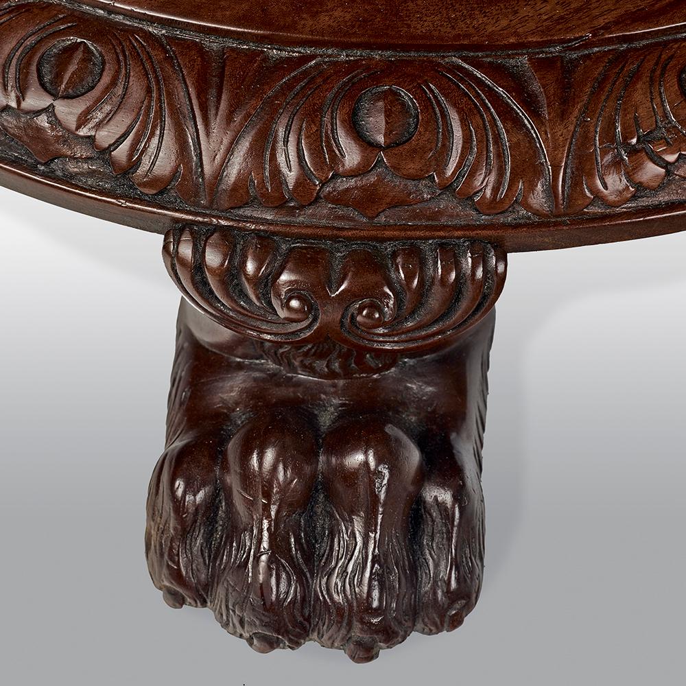 Regency Mahogany Oval Wine Cooler Attributed To Gillows For Sale 6