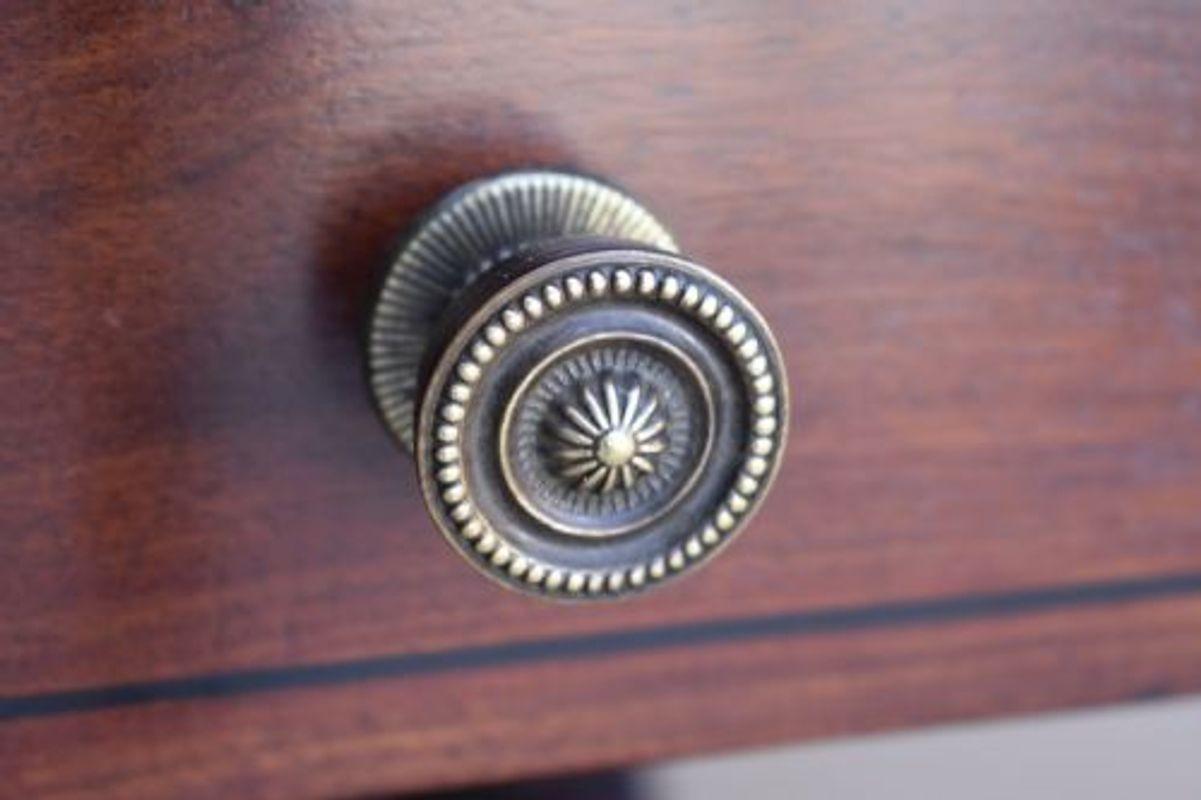 Table de style Régence en acajou de Pembroke en vente 3