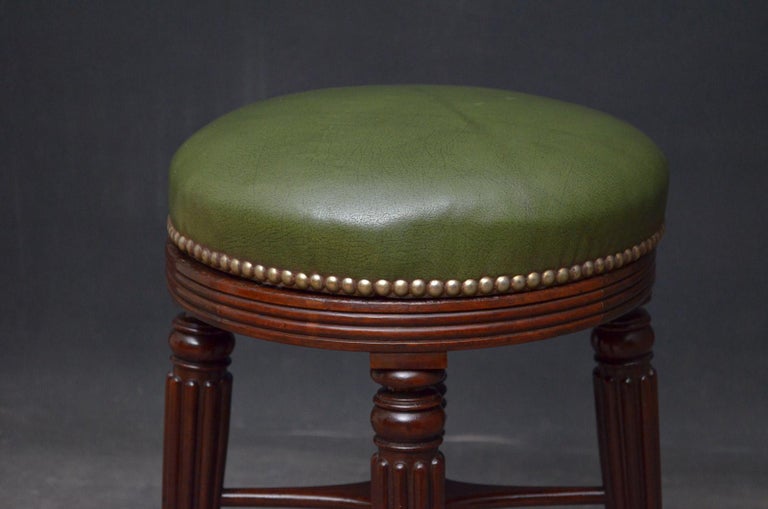 Regency Mahogany Piano Stool at 1stDibs regency stool, piano stools for sale