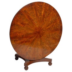 Regency Mahogany Round Table