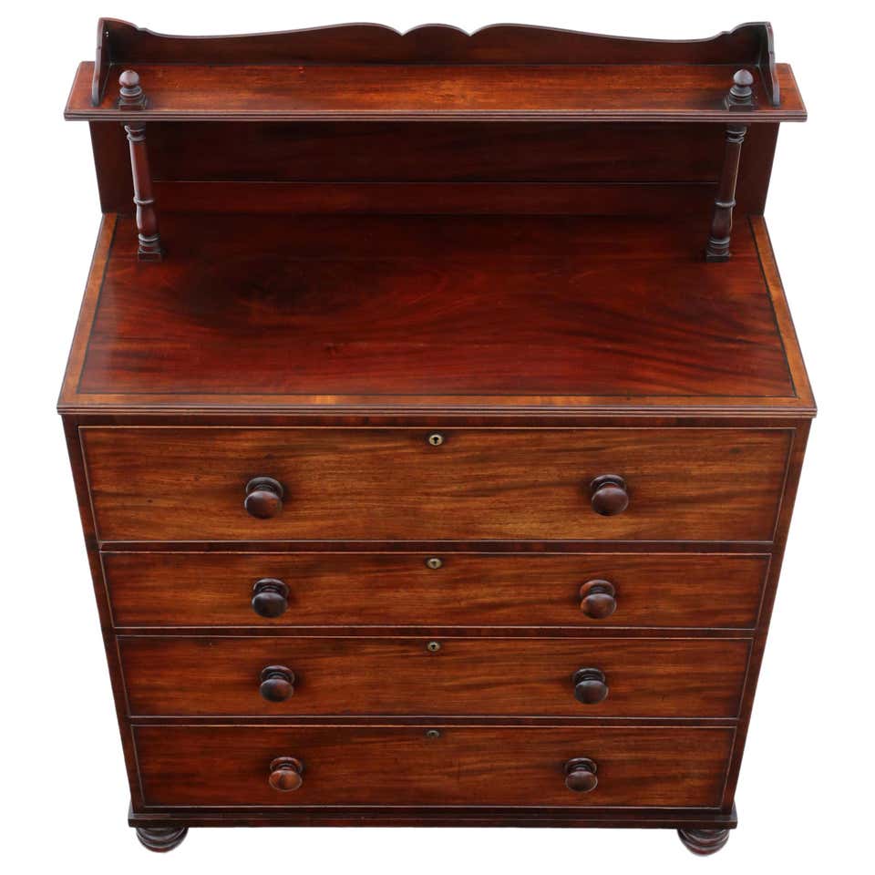 Large Lucite Writing Desk with Drawers at 1stDibs