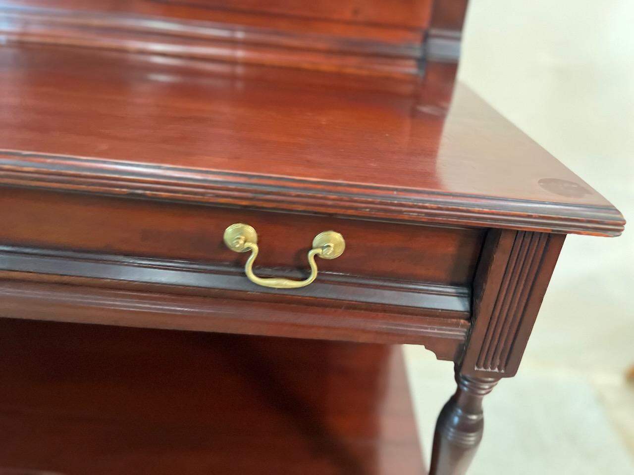 19th Century Regency Mahogany Server For Sale