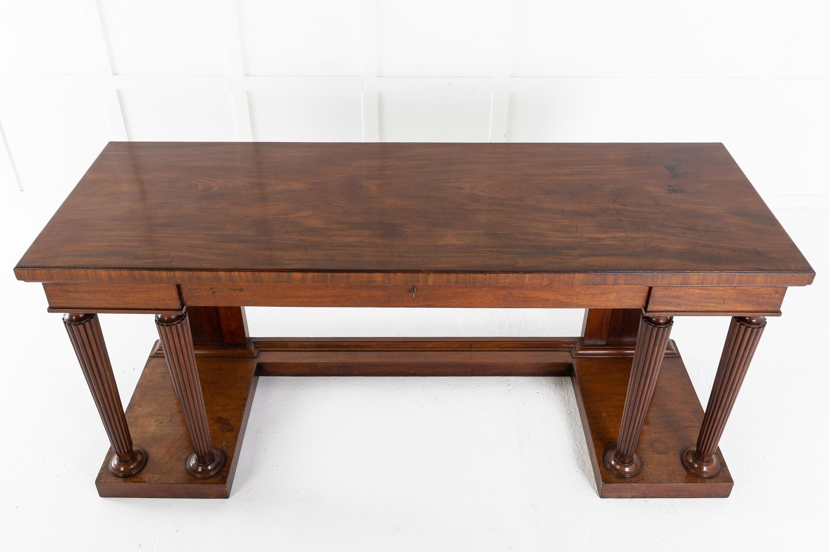 Regency Mahogany Serving/Side Table 'in the Manner of Gillows' 1