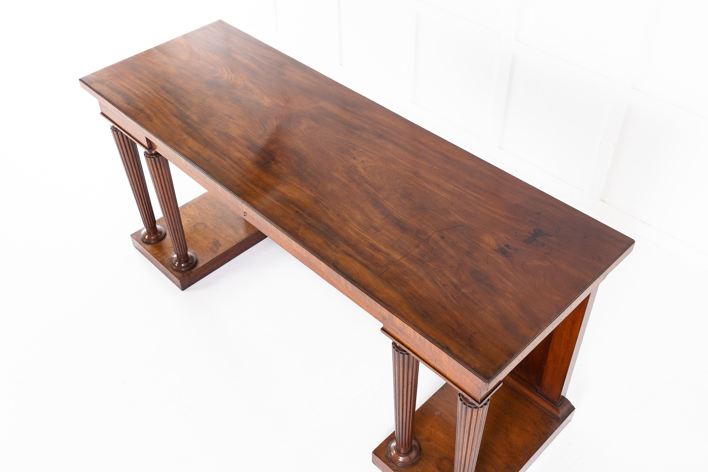 Regency Mahogany Serving/Side Table 'in the Manner of Gillows' 3