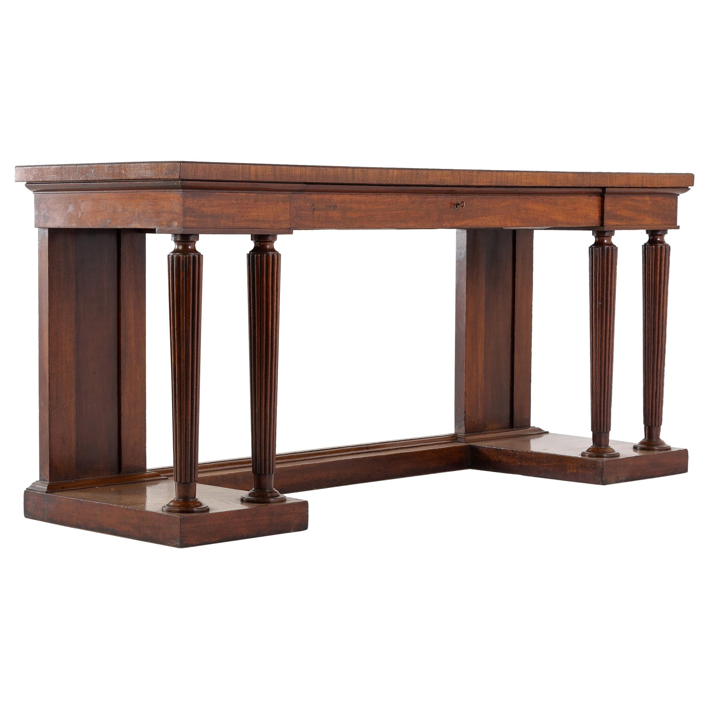 Regency Mahogany Serving/Side Table 'in the Manner of Gillows'